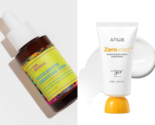 skincare cover photo collage