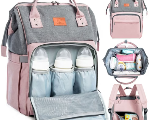 Things that l keep in my diaper bag. cover photo collage