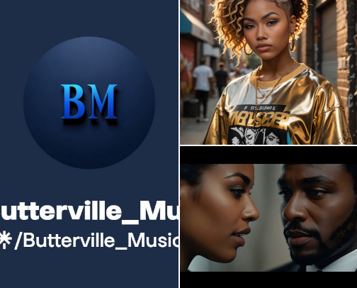 You Can Find My Music Right Here! cover photo collage