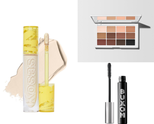 Good clean makeup, non comedogenic cover photo collage