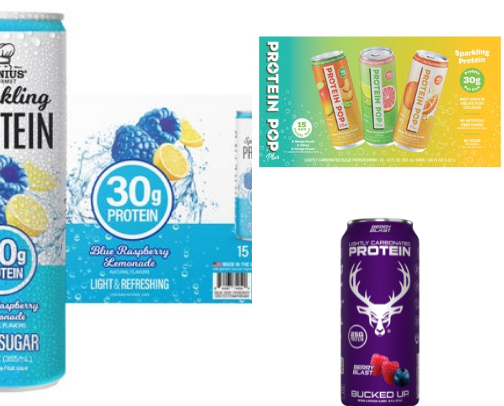 Lean Protein finds for when you're on a cut :) cover photo collage