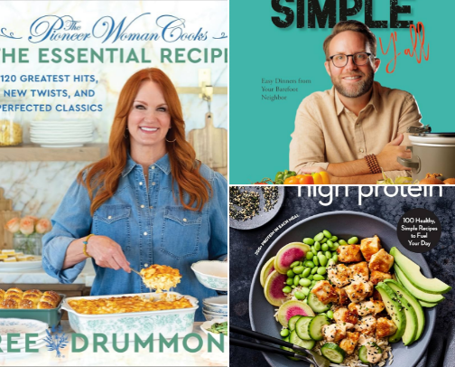 Amazon Best Selling Recipe Books cover photo collage