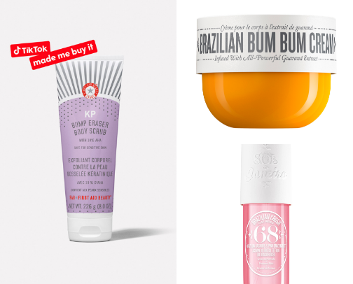 Body care cover photo collage