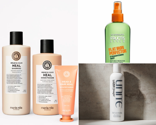 Hair product(straight hair) cover photo collage