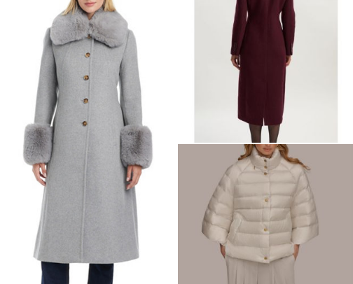 Chic Coats and Sophisticated Outerwear cover photo collage