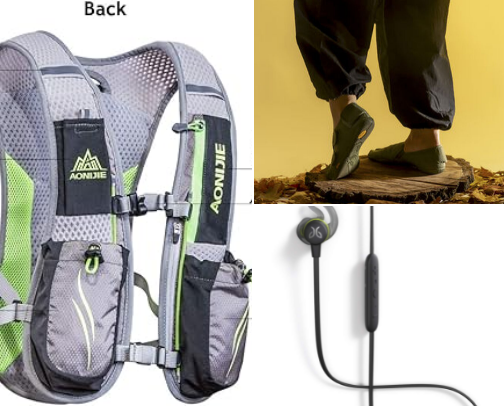 Favorite Running Gear cover photo collage