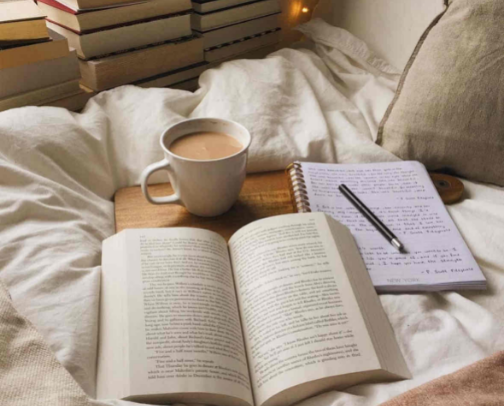 Faith, Intrigue, and a Little Bit of Cozy Crime cover photo collage