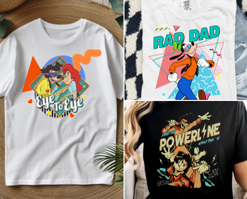 A Goofy Movie Tees cover photo collage