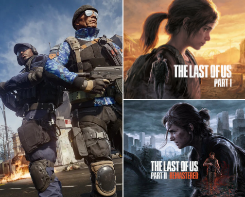 Games cover photo collage