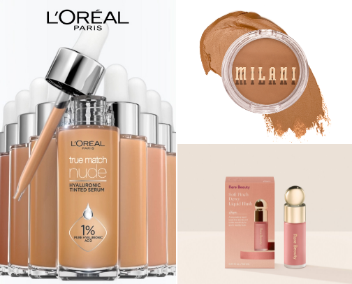 everything but the bathroom sink - makeup and skincare cover photo collage