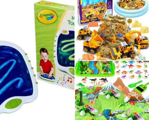 Toys cover photo collage
