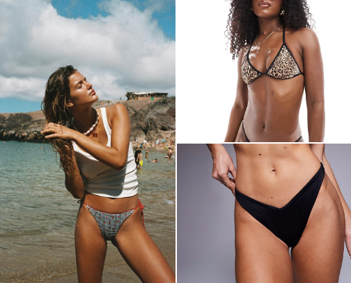 Hot Girls swimwear list☀️🐚 cover photo collage