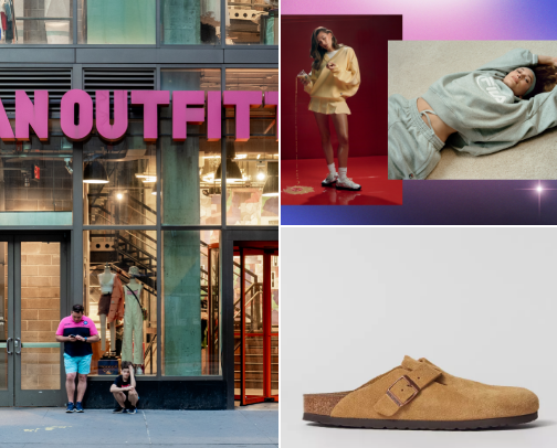Urban Outfitters cover photo collage