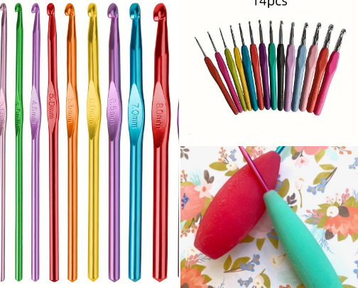 Crochet Essentials cover photo collage