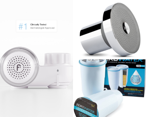 water filters for your home cover photo collage