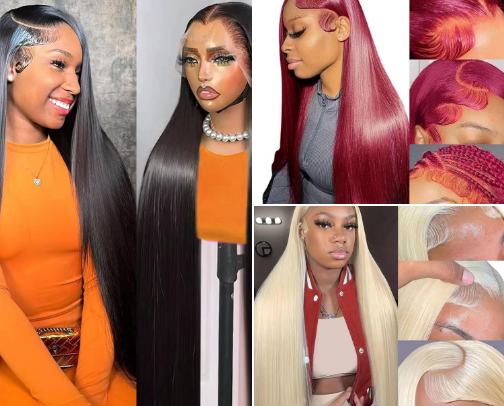 Human Hair Wigs! cover photo collage