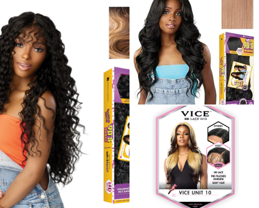 Wigs for Stream! cover photo collage