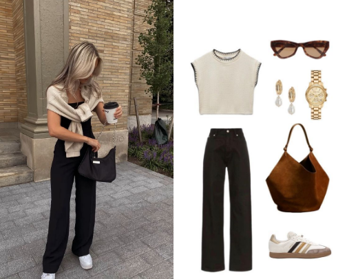 trendy outfits for spring 2026.| casual and stylish cover photo collage