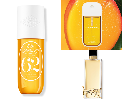 Trending perfumes cover photo collage