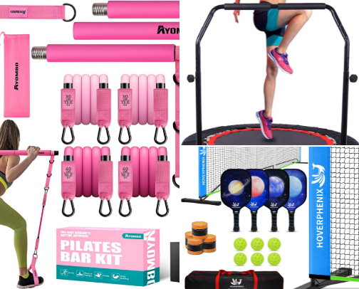 Workout Products cover photo collage
