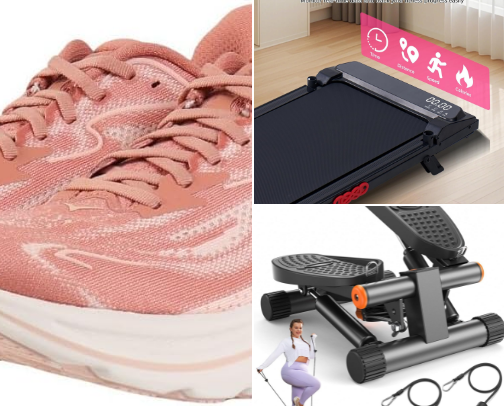 Low-Pressure Fitness for Busy Days cover photo collage
