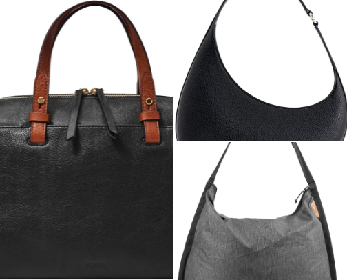 Fossil Women's Rachel Satchel Purse Handbag cover photo collage