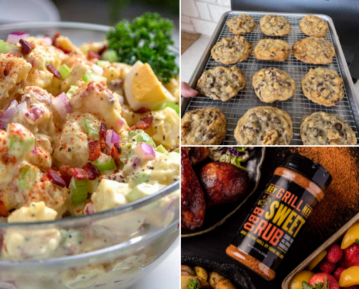 Delish Recipes cover photo collage