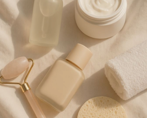 Skincare Routine — Morning Glow Edition cover photo collage
