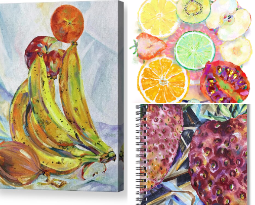 Art so tasteful, your walls will thank you! cover photo collage