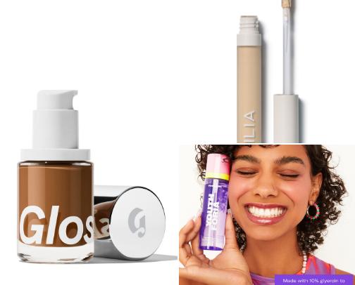 Clean Makeup cover photo collage