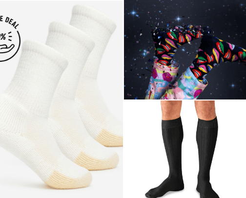 socks cover photo collage