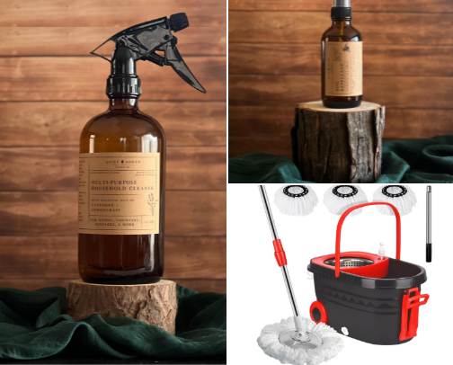 🫧Cleaning Essentials cover photo collage