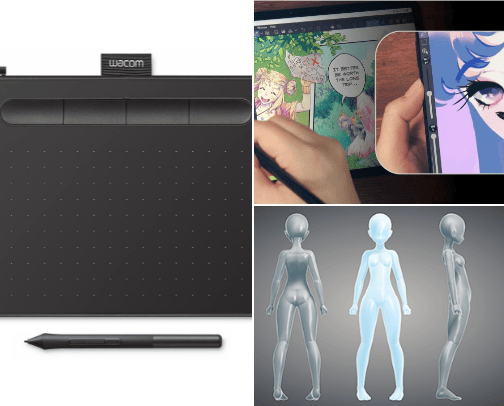 Digital Art Supplies cover photo collage