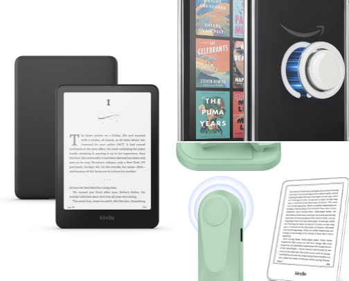 Bookish Must Haves For The Reader In Your Life. cover photo collage