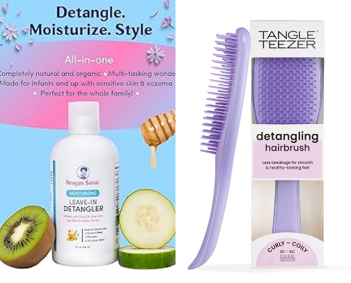 Curly Haircare💜 Baby/Kids Edition cover photo collage