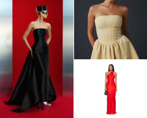 Spring wedding guest dresses cover photo collage