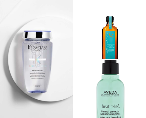 Hair care: health and shine💆‍♀️✨️ cover photo collage