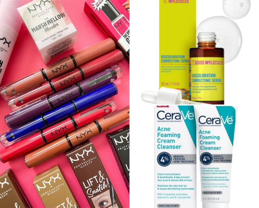 What you will find in my beauty bag 🤭 cover photo collage