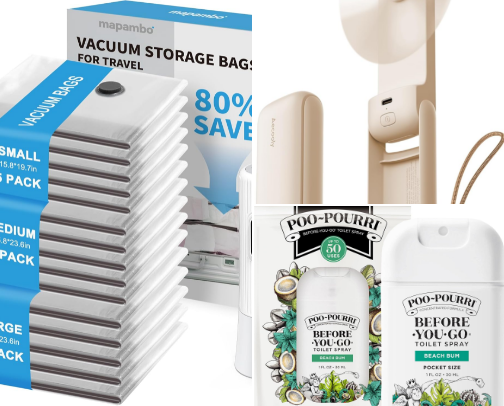 Travel Must haves cover photo collage