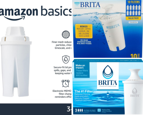 Top 10 Water Pitcher Filter Replacements cover photo collage