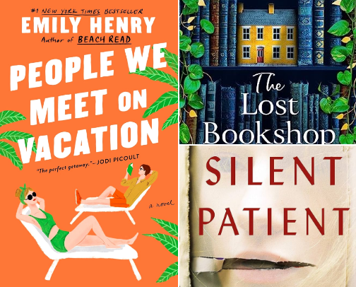 My Personal Bookshelf: Twisty Whodunits, Comfort Escapes & Late-Night Reads cover photo collage