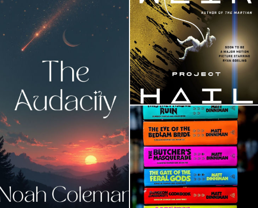 Science Fiction Recommendations cover photo collage