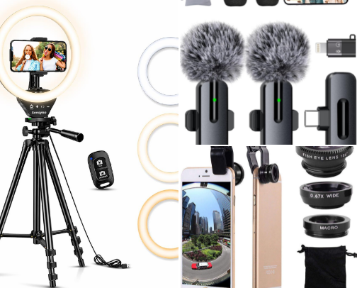 Content Creator Starter Kit: Everything You Actually Need cover photo collage
