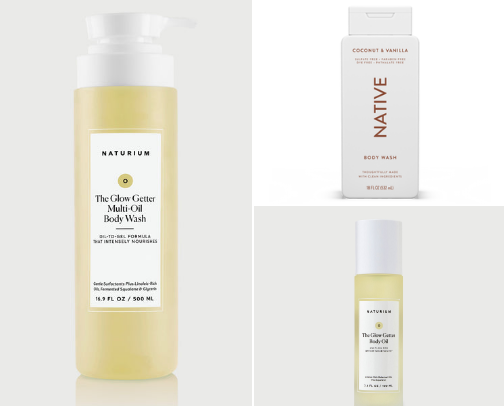 Shower must haves 🚿 🧼 cover photo collage