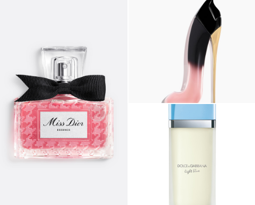 Perfumes cover photo collage