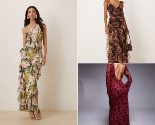 Spring Wedding Guest Dresses From Asos cover photo collage