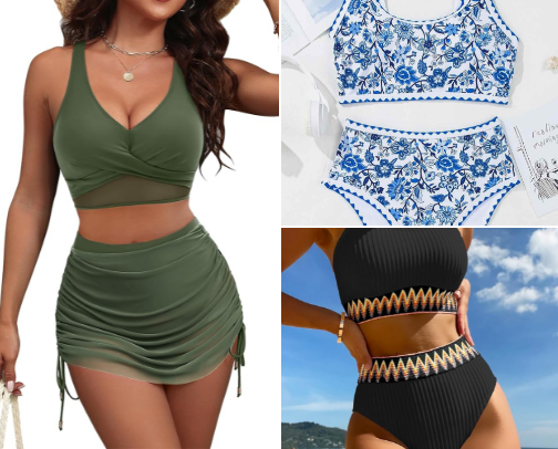 Cute & Comfy Swimsuits 👙 cover photo collage