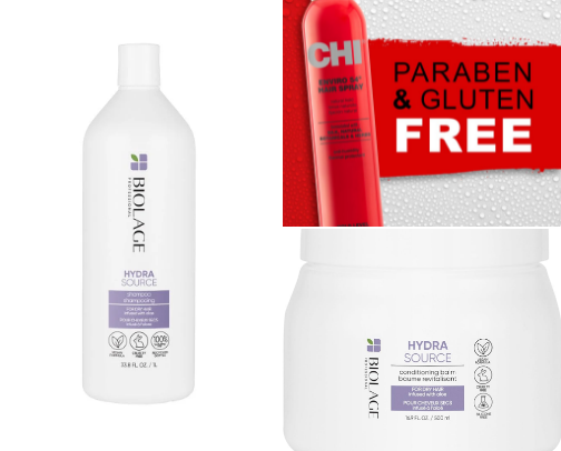 Hair must haves on a budget cover photo collage