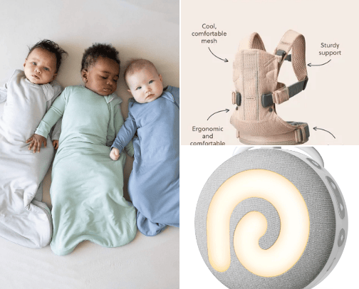 Necessary Baby Items cover photo collage