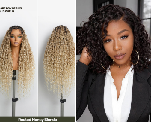 Wigs & Extentions cover photo collage